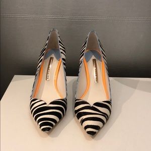 Sophia Webster Zebra Heels